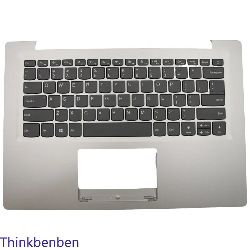 US English Mineral Gray Keyboard Upper Case Palmrest Shell Cover For Lenovo Ideapad S130 130s 14IGM 120s 14 14IAP 5CB0P23700