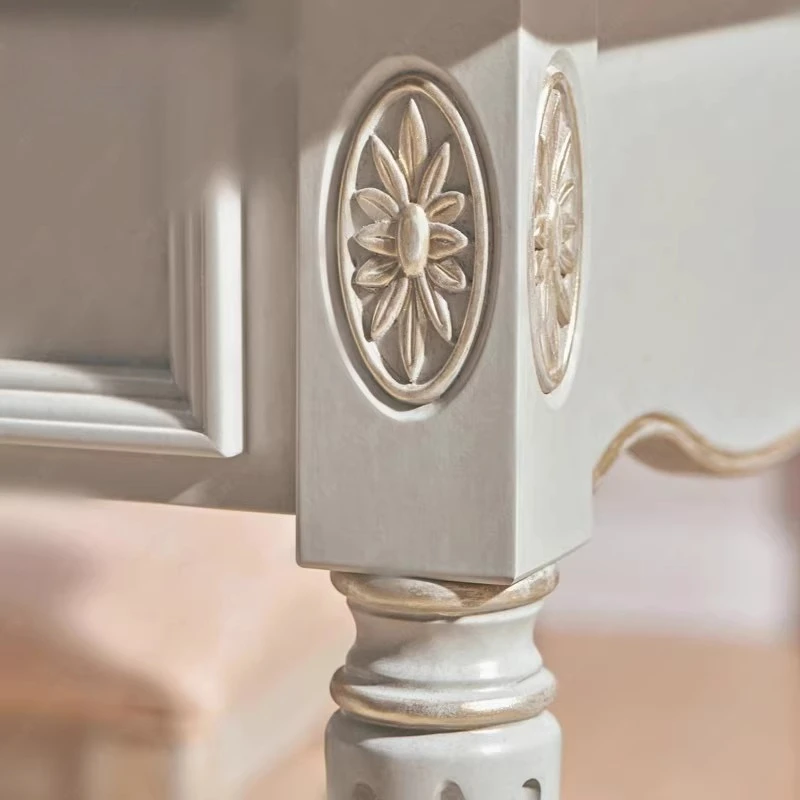 American country style solid wood minimalist Room desks computer desk room offices office desks and workstations white desk