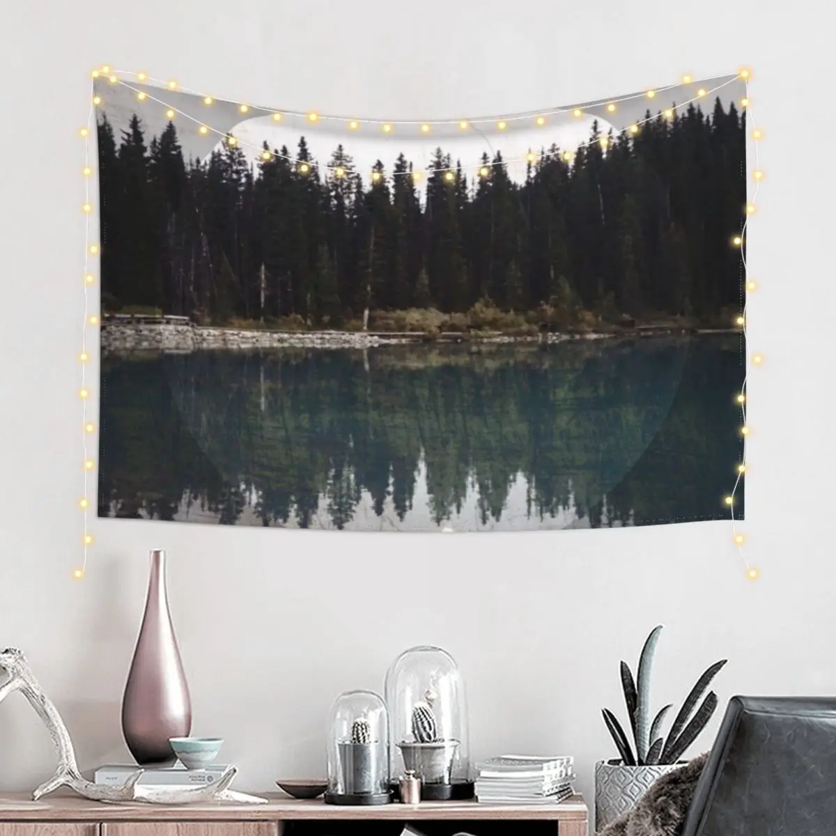 

Moody Pine Trees Tapestry Decor For Bedroom House Decor Wall Decor Hanging Tapete For The Wall Tapestry