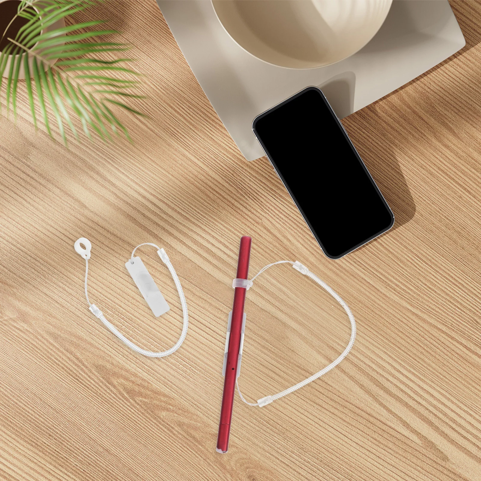 2 szt. Pióro stylus z linką sprężynową, wysuwane, z paskiem zapobiegającym zgubieniu, mocna podstawa mocująca do ekranu tabletu