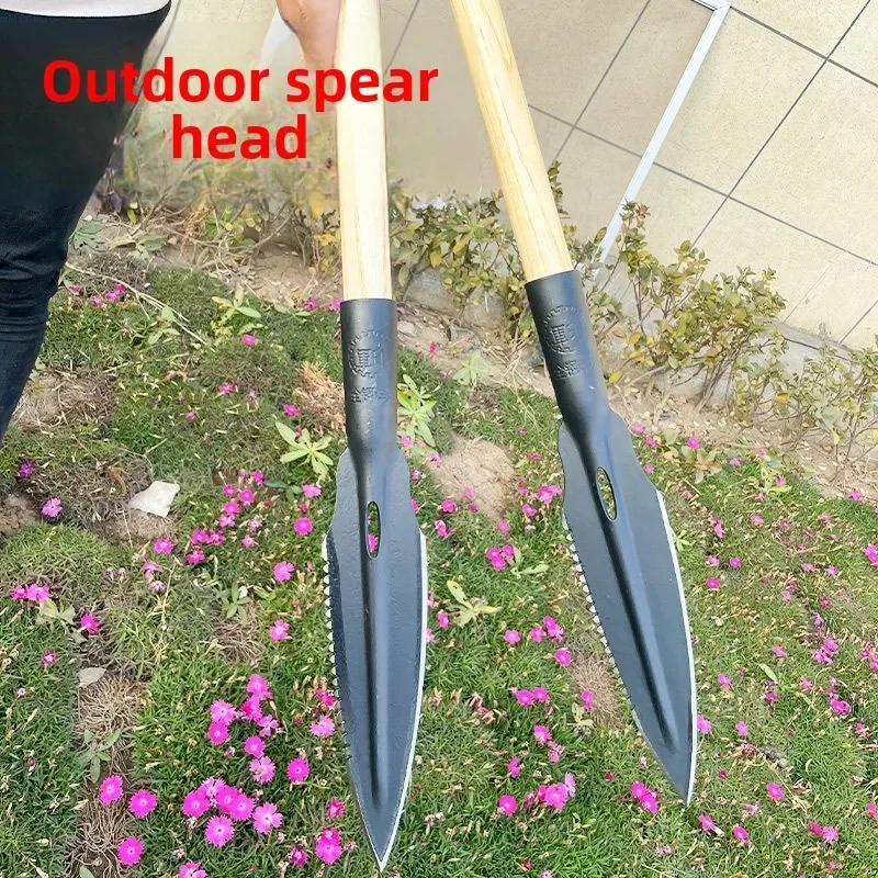 2025 New High-Carbon Steel Material Garden Tool Hand Shovel Forged Duty Manual Tool Potting Digging Wild Boar  camping equipment