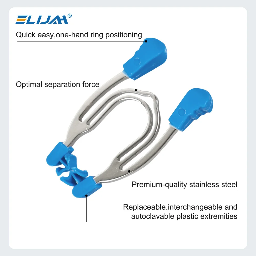 Denspay Dental Sectional Contoured Metal Spring Clip Metal Spring Clip Rings Dentist Matrix Ring Tools Dental Lab Instrument