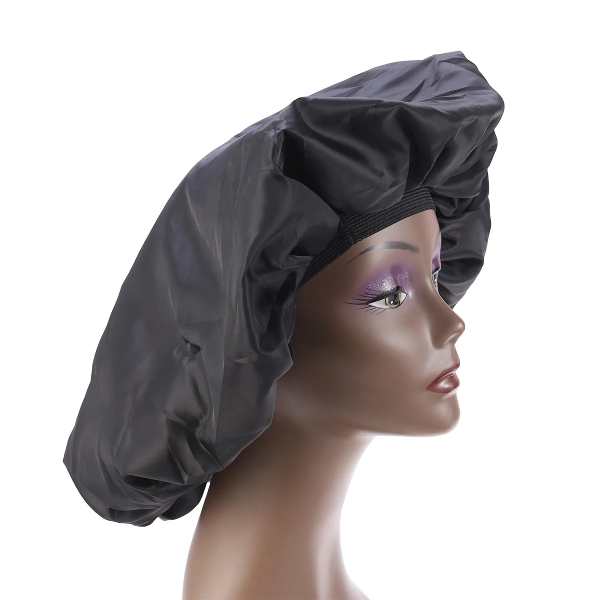 

Double Layer Rubber Band Sleep Caps for Women Sleeping Hair Bonnets Wrap Adjustable Large