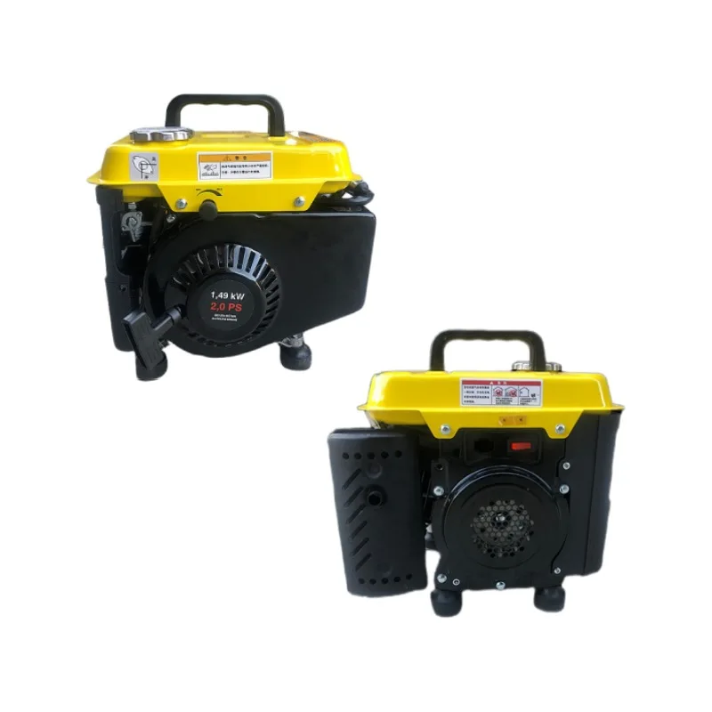Variable frequency generator, dual-purpose for power generation and electric welding, portable, digital frequency conversion