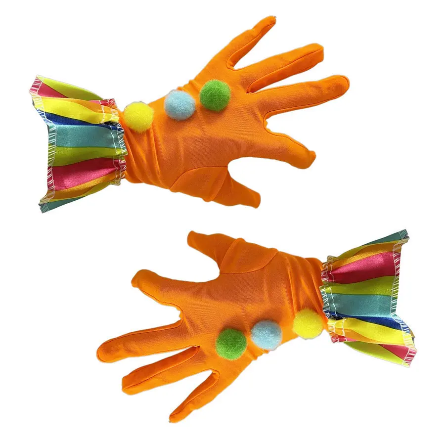 Holiday Prom Party Gloves Clown Costume Accessories Theater Performance Stage Performance Gloves Accessories