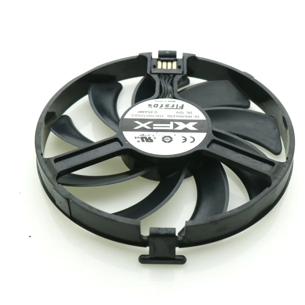 FDC10H12S9-C 12V 0.35A 93mm 4Pin VGA Fan For XFX RX480 RX470 R9 370X 380X Graphics Card Cooling Fan