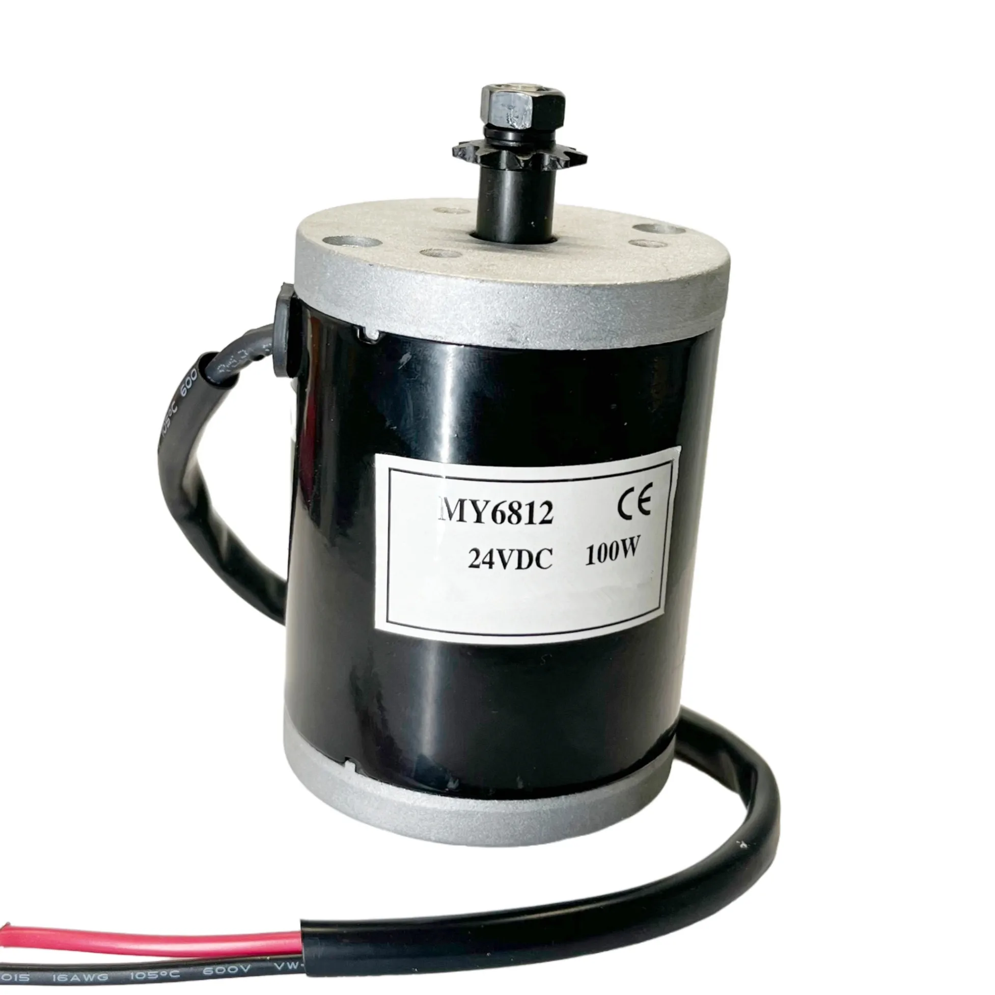 MY6812 DC 100W 12V /24V Silnik szczotkowy o wysokiej prędkości, silnik szczotkowy — zdjęcie 2