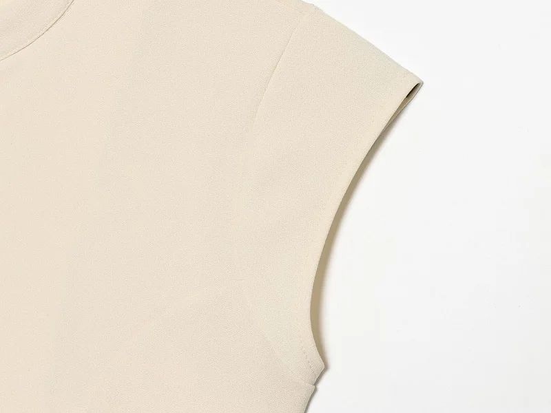 MUJER Tanktops mit chinesischem Knoten für Damen, Sommer, ärmelloses Weste-Top, Damen-Streetwear, Urlaubstop, Damen-Retro-Top, figurbetontes Top für Damen – Detail 7