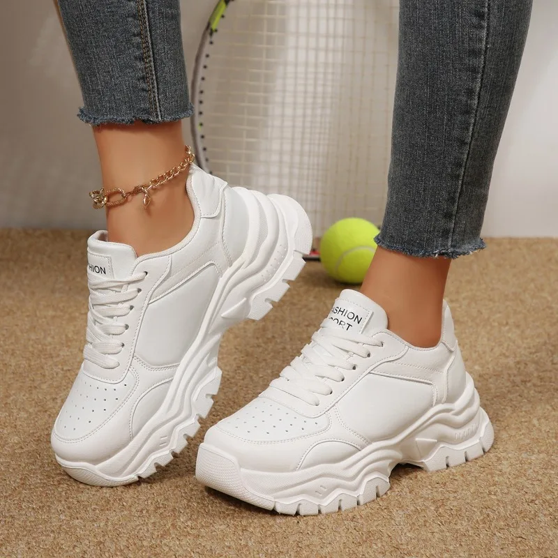 

Роскошные белые туфли, женские студенческие кроссовки для кампуса, удобная дышащая повседневная обувь из мягкой кожи, женские кроссовки