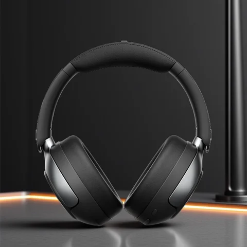 QCY H3 Pro ANC Wireless Headphone 50dB Noise Canceling Hi-Res Spatial Audio Earphone with LDAC Bluetooth 5.4 Over Ear Headset