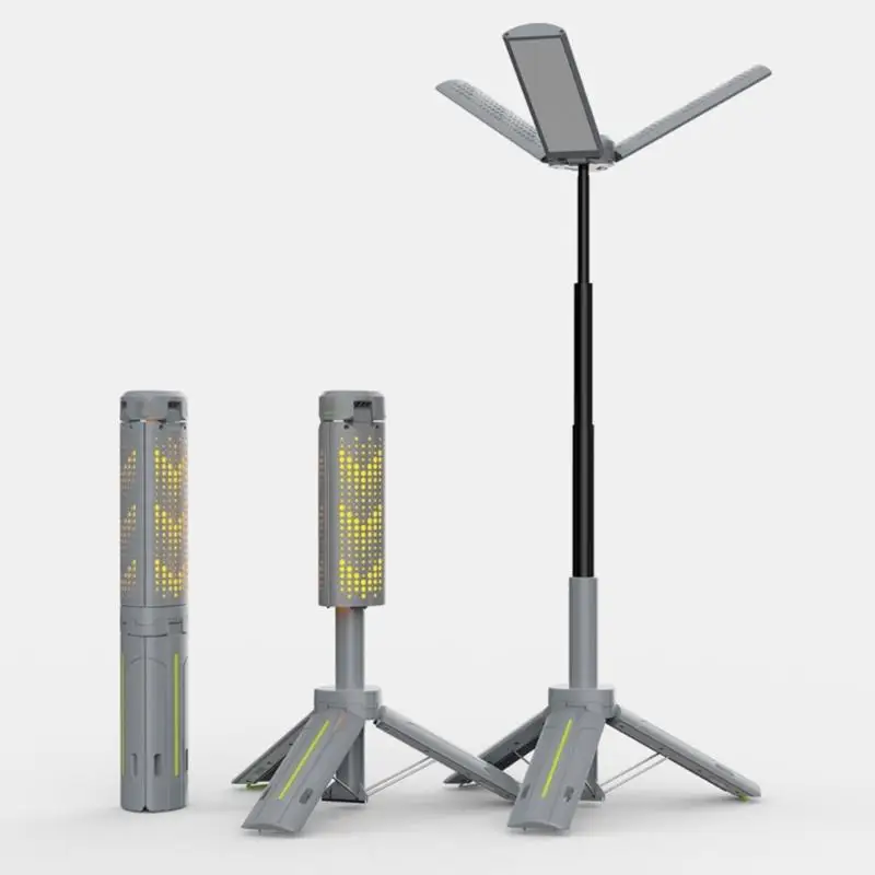 Praktisch kampeerlicht oplaadbare atmosferen campinglampen abs Textuur D2rd