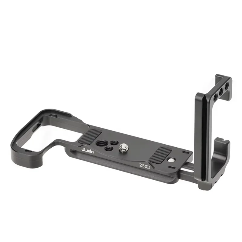 ABKI-Jlwin Z50II Ergonomic Vertical Quick Release L Plate Holder For Nikon Z50 II, Camera Tripod Ready