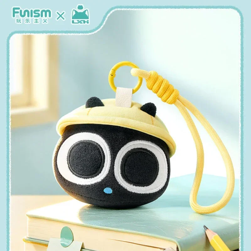 FUNISM Luoxiaohei Heixiu Series Plush Sound Keychain Blind Box Mystery Box Toys Kawaii Ornaments Figurines Home Decor Desktop