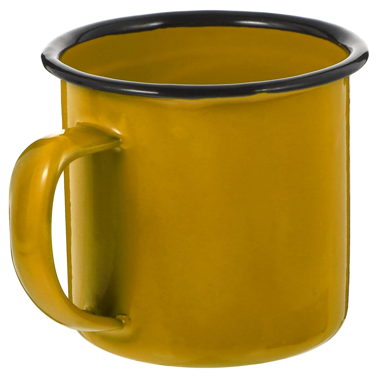 

Vintage Mug Enamel Novelty Mugs Home Stainless Small Cup Enamelware Retro Coffee Child