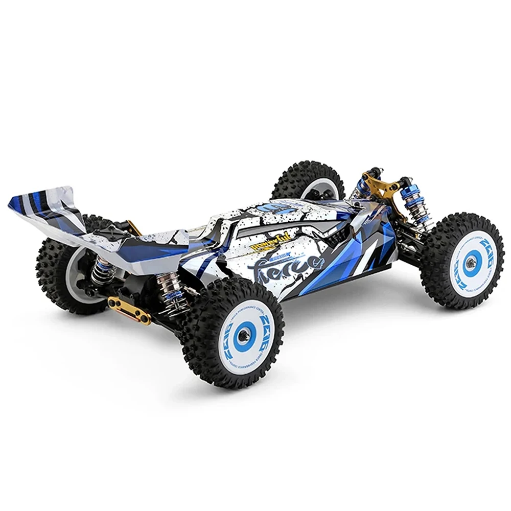 WLtoys New 124017-V8 RC Racing Car 1/12 2.4G 4WD 75km/h High Speed Brushless Motor Metal Chassis RTR Fast Remote Control Truck