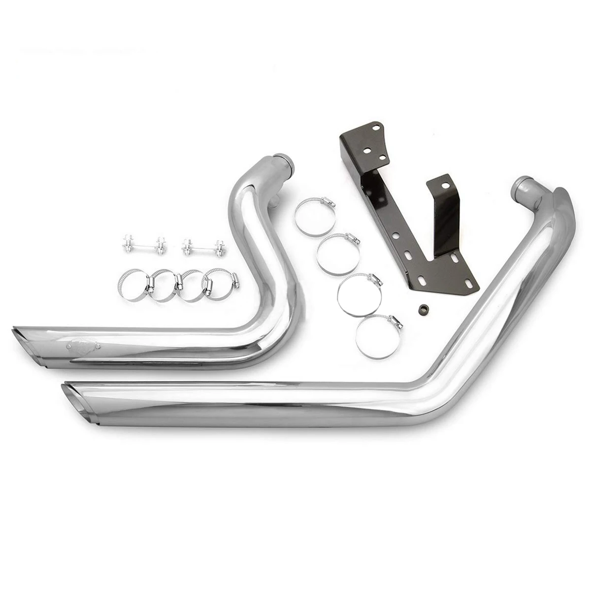 

Motorcycle Pipes System for Harley Davidson Sportster 2004-2013 Xl883 Xl1200 Mufflers Staggered Short Shots Exhaust