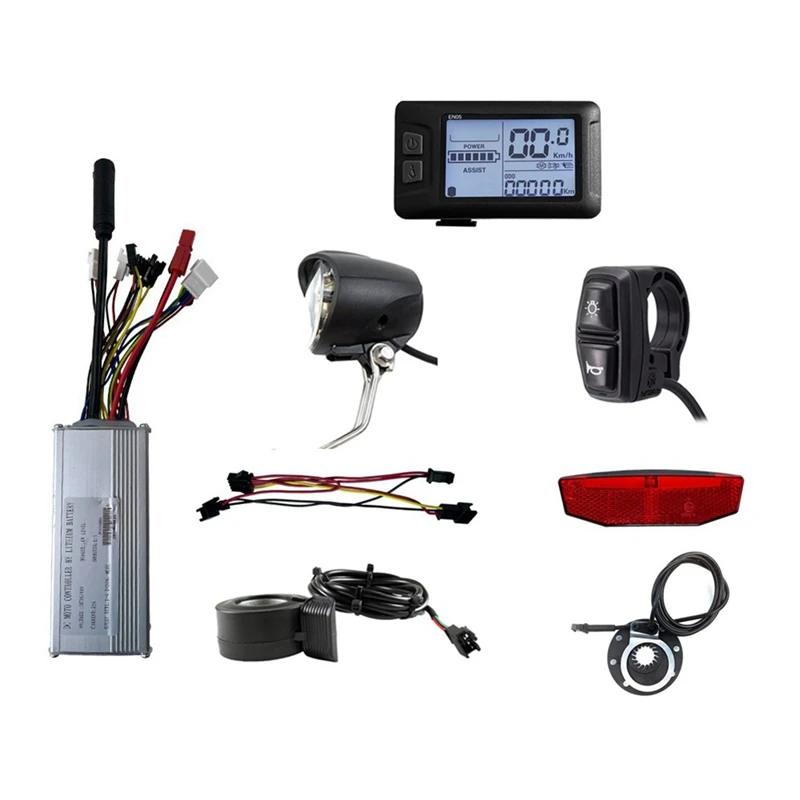 

36V 48V 750W E-Bike 25A E-Bike Controller Kit With EN05 Display E-Bike Light Display