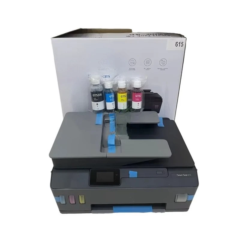 Impresora todo en uno Impresora inalámbrica de tanques de tinta para Smart Tank 615 Impresión, escaneo, C Opy y fax, ADF Y0F71A
