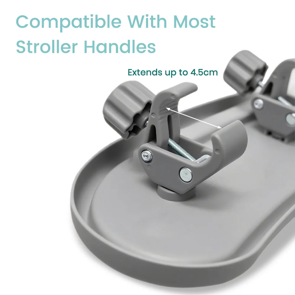 1PC Universal Baby Snack Tray for Stroller with Cup Holder, Infant Stroller Snack Tray with Cup Holder, Stroller Tray Attachment