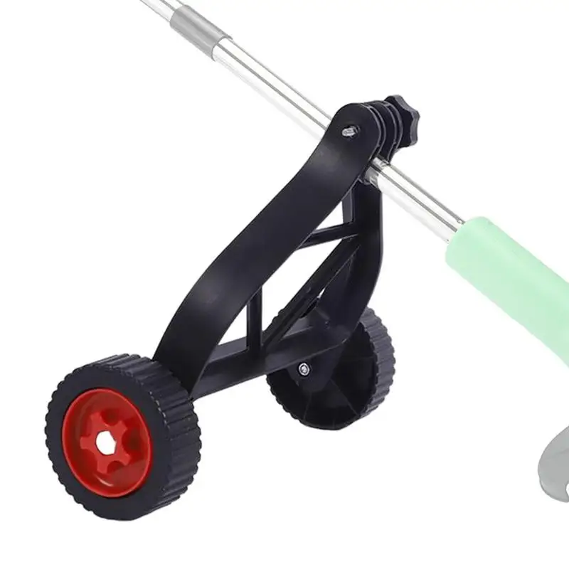 

Weeds Wacker Wheels Adjustable String Trimmer Support Mower Attachment Auxiliary Walk Straight Accessories for Brushcutter