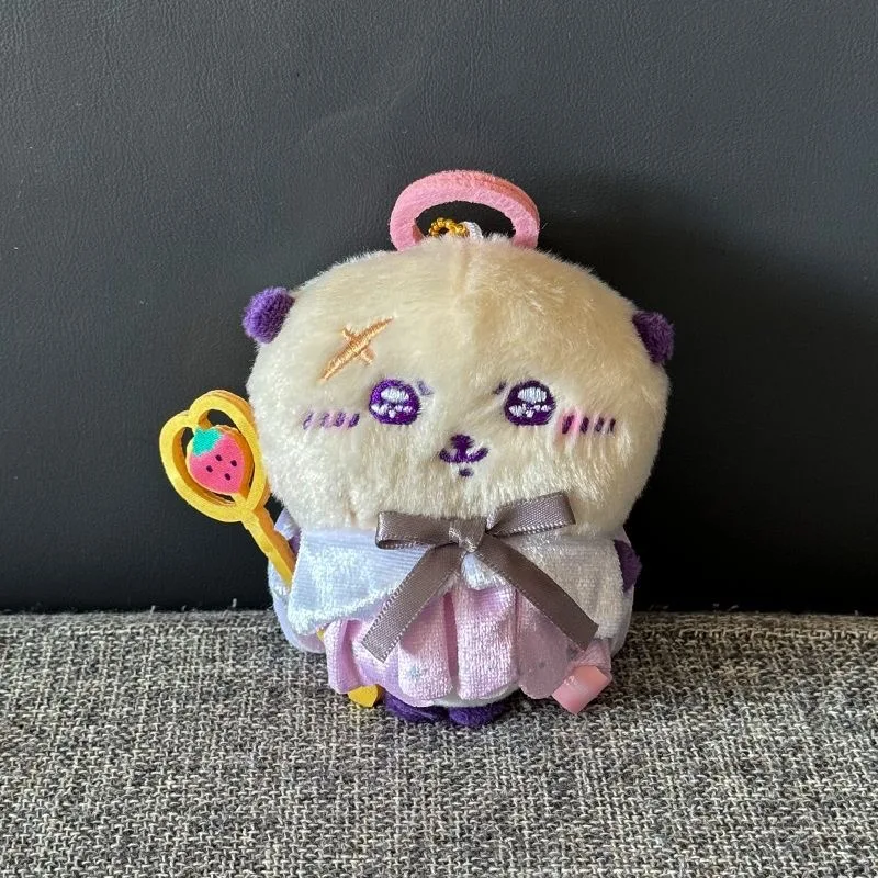 MINISO Chiikawa جديد Rakko أفخم دمية الألعاب الطرفية الكرتون kawaii Rakko ماجيك سلسلة حقيبة سحر الفتاة لطيف هدية عيد ميلاد