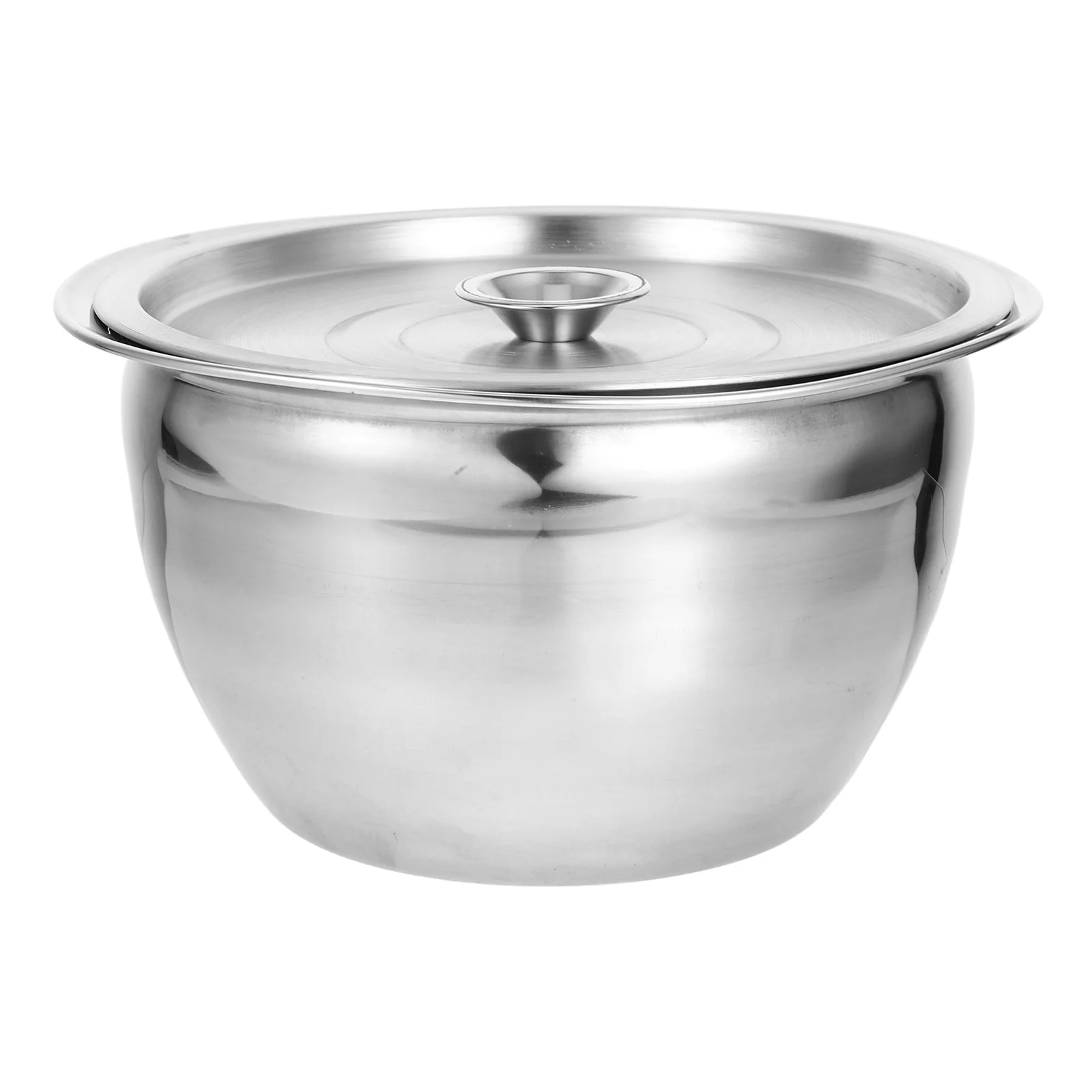 

Oil Basin Deep Mixing Bowl Stainless Steel Bowls Rice Washer Strainer Large Soup Metal