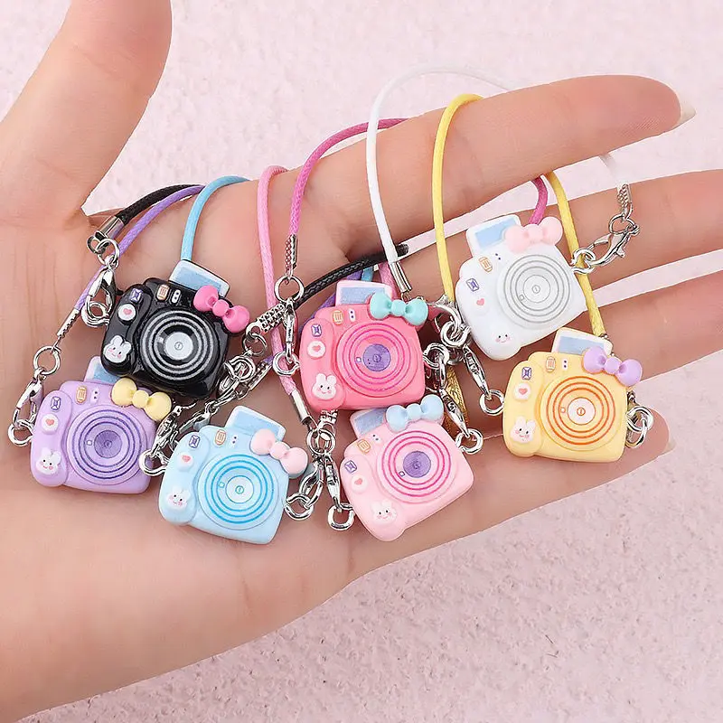 

Mini Doll Accessories Suitable for 15CM/17CMV1 V2 V3 Labubu Vinyl Doll Mini Camera Pendant Cartoon Cute Accessories DIY Gifts