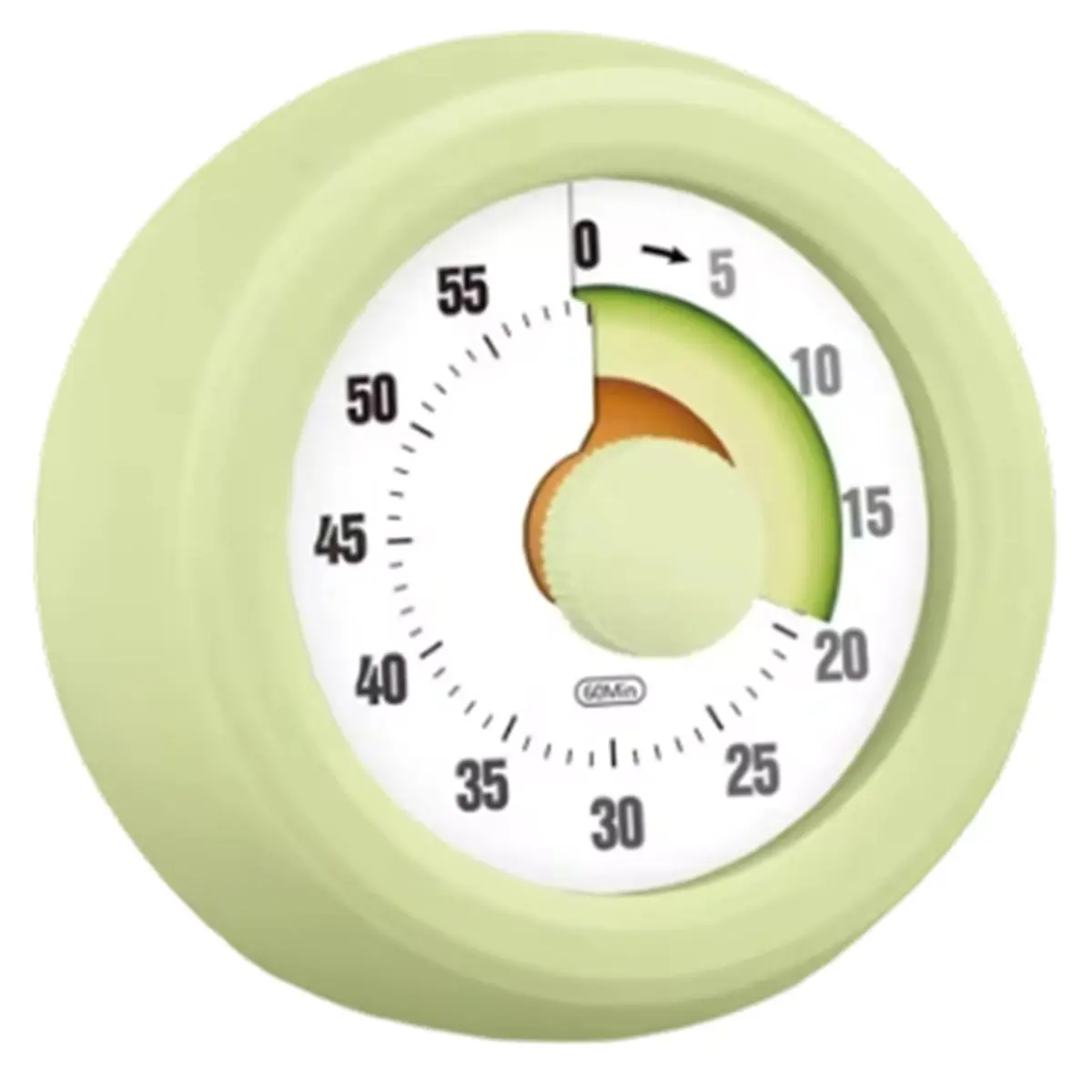 2026 NEW Time Manager 60 Minute Visual Timer for Kitchen and Self-Discipline Green