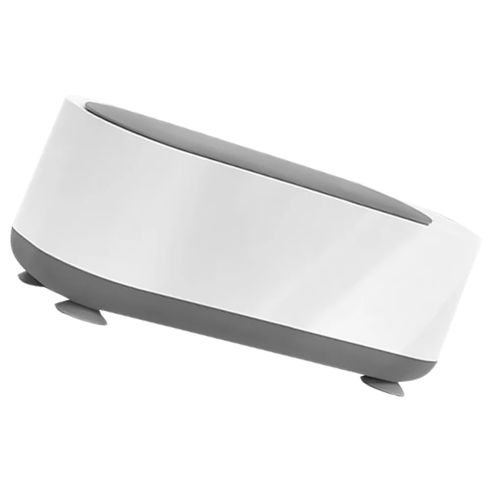 آلة تنظيف المجوهرات الفعالة، منظف النظارات المحمول، حجم صغير، مادة البولي بروبيلين، صندوق تنظيف عالي التردد الاهتزاز