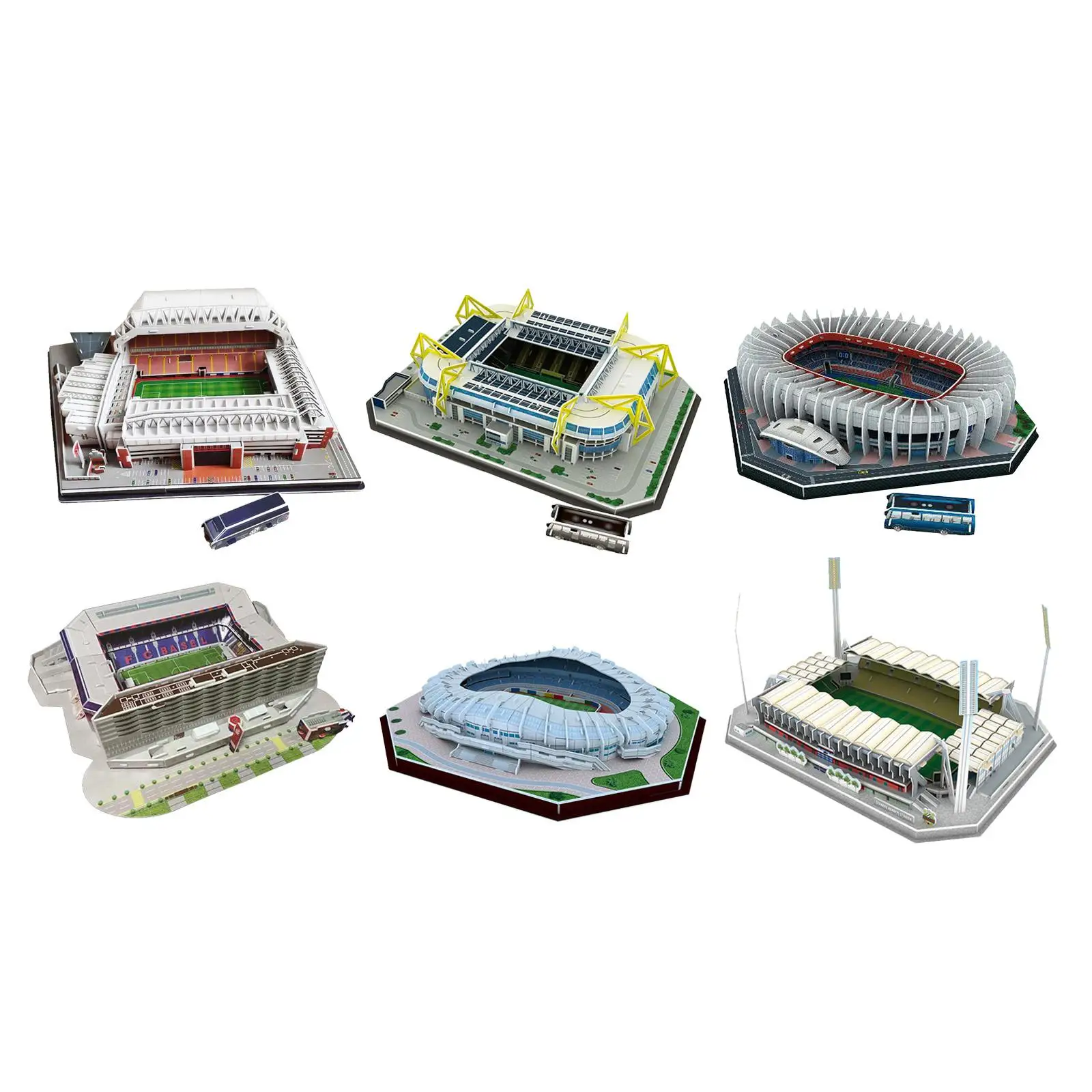 3D Jigsaw Puzzle World Famous Architectural Building Model for Children Gift
