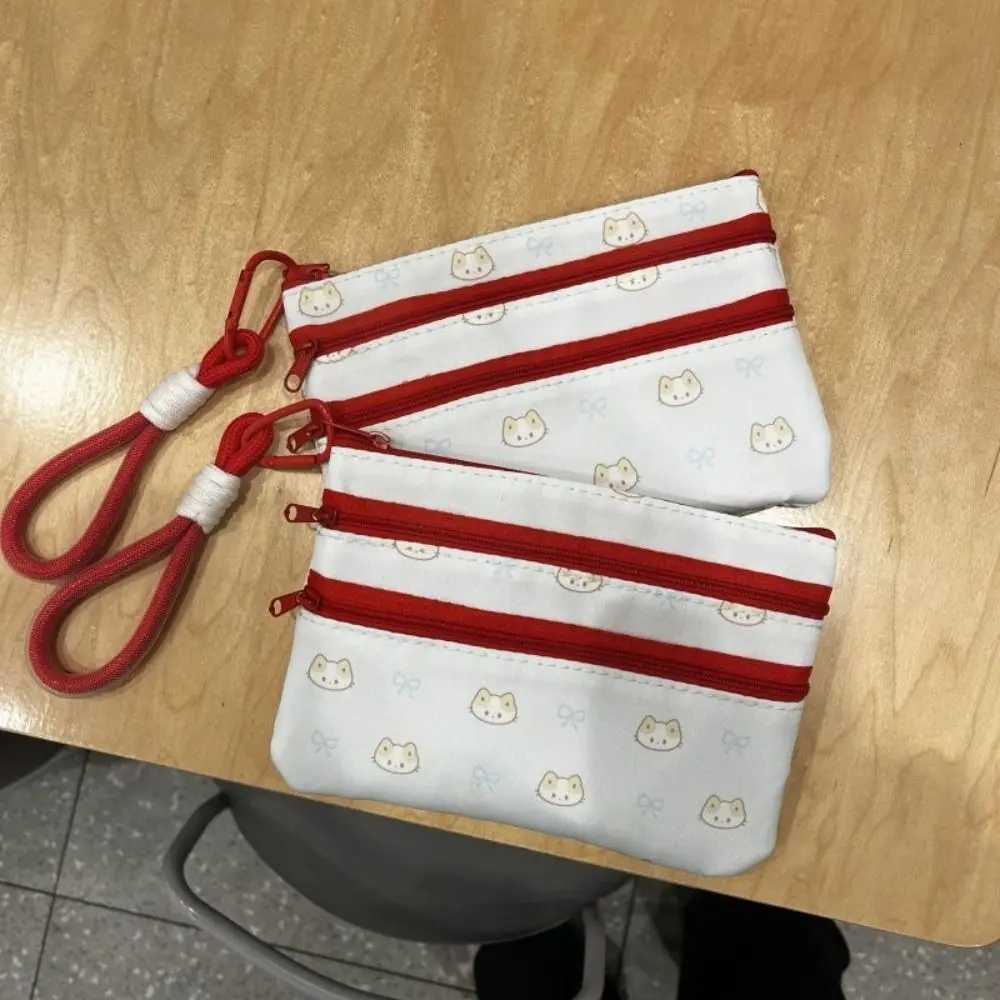 Fashion dengan Pegangan Tas Penyimpanan Ritsleting Tas Kosmetik Kapasitas Besar Tas Perlengkapan Mandi Multifungsi