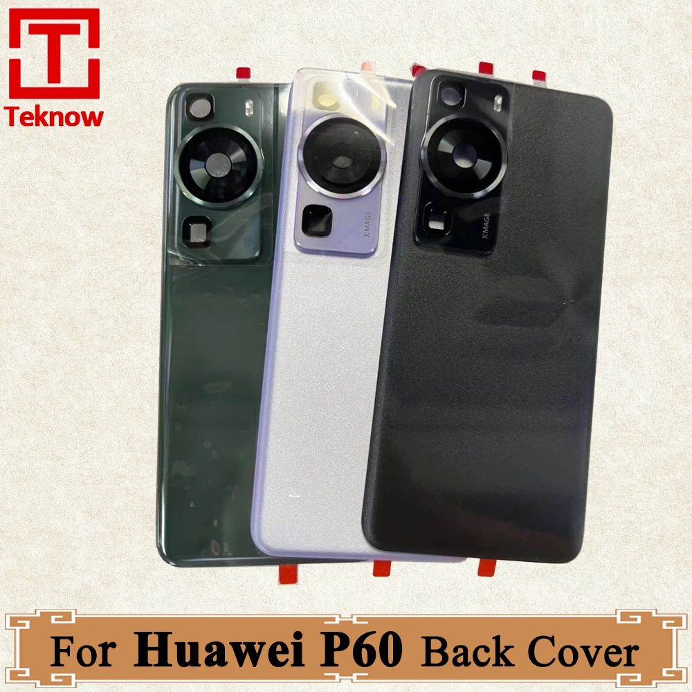 Original Back Cover For Huawei P60 Back Battery Glass LNA-AL00 LNA-LX9 Back Housing Case For Huawei P60 Rear Cover Replacement