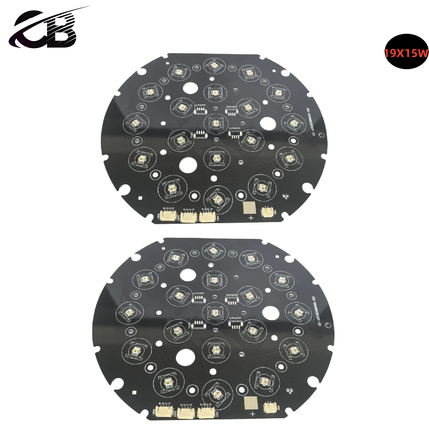 

2pcs/19X15W Zoom Moving Wash Light Bead Board/Light Source Professional Stage Accessories ﻿