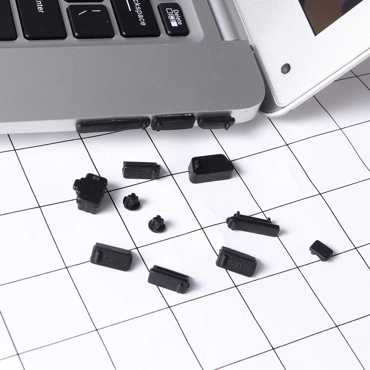 

13 шт., силиконовые USB-пылезащитные чехлы для портов, защитные чехлы для ноутбуков, мобильных устройств, компьютерных аксессуаров, нагрев