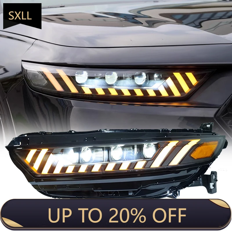 

SXLL Suitable for LED lens flow conversion of 23-25 11th generation headlight assemblies Yingshipai modified models