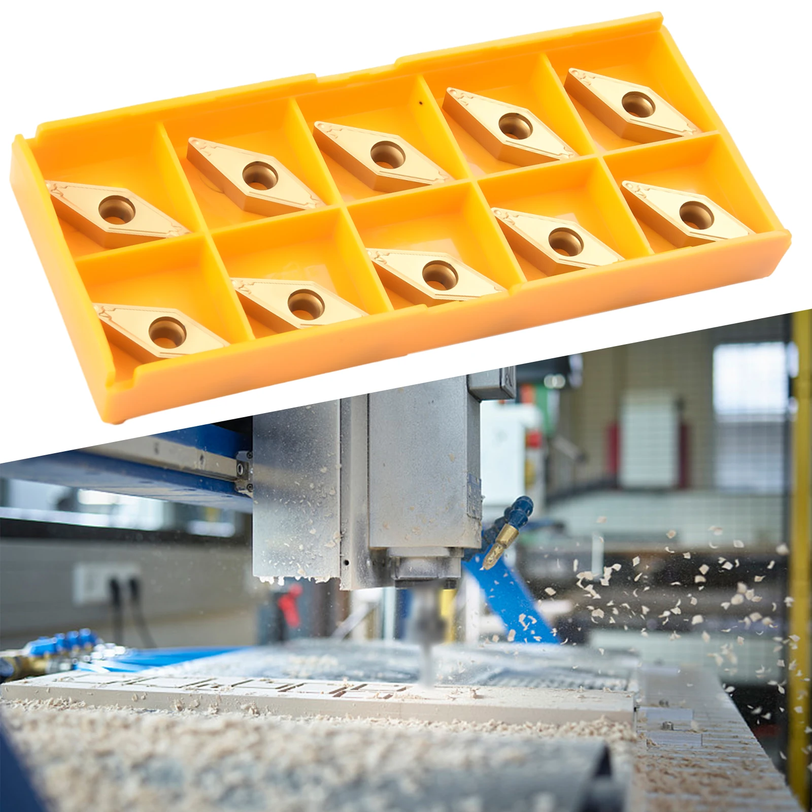 

VBMT160408-HQ / VBMT332 HQ Твердосплавная вставка Фрезерный станок Токарная индексируемая вставка для шлифования, ручной ручной осмотр