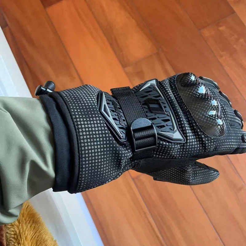 

Длинные зимние мотоциклетные перчатки Ones Again, водонепроницаемые теплые мотоциклетные перчатки для мотокросса, морозостойкое снаряжение для верховой езды