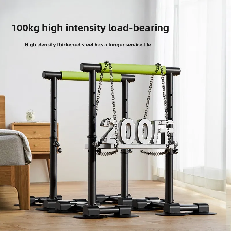 Height Adjustable Rehabilitation Parallel Bars,Lower Limb Walking Training Aid,Elderly Disabled Fitness Gear,Recovery Exercise