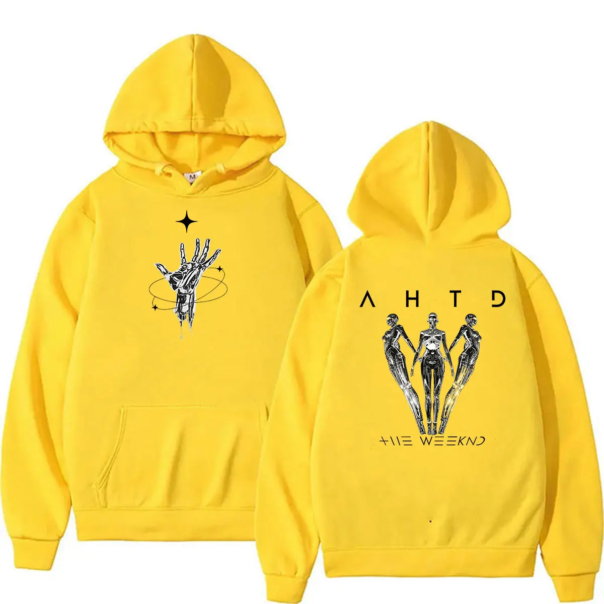 The Weeknd After Hours Til Dawn Tour 2026 Hoodie Unisex Hip Hop Loose Pullover Sweatshirt Men's Vintage Fashion Hoody Streetwear