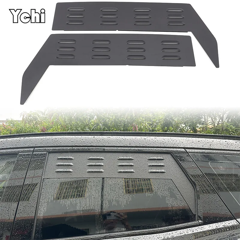 

Aluminum Alloy For 2023+Geely Boyue L Car Rear Side Window Ventilation Panel Decoration Modification Accessories