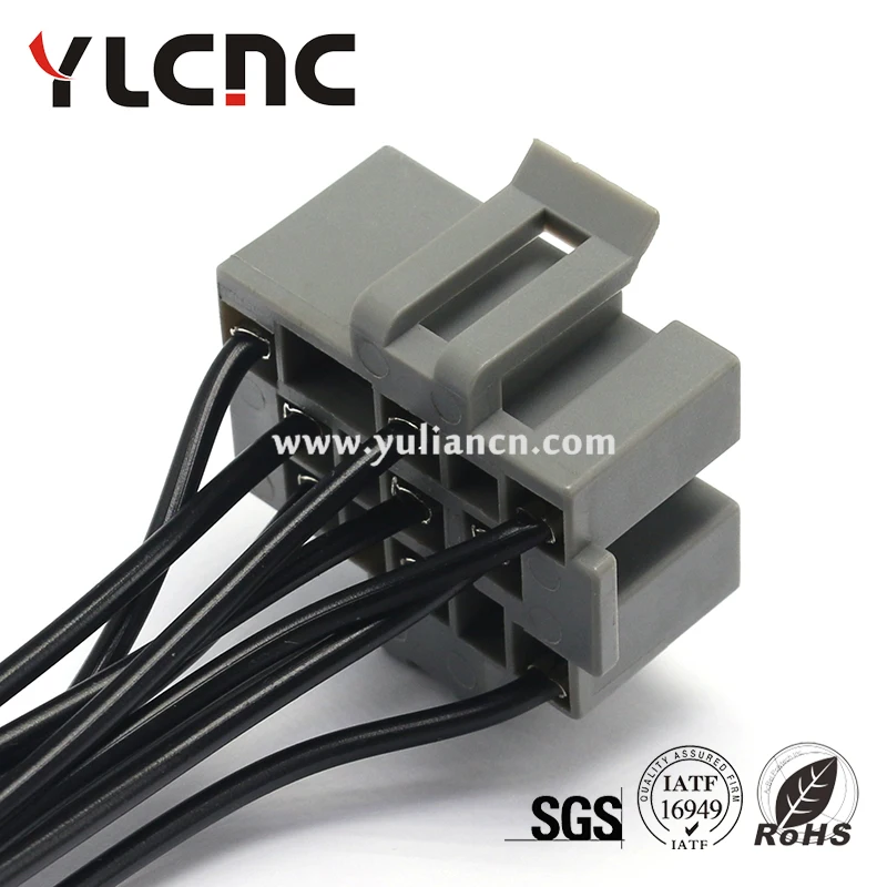 YLCNC factory direct sales 1Pcs 9Pin HP3820 Luggage Headlamp Switch Connector Wiring Hrness Plug For FORD For Mazda