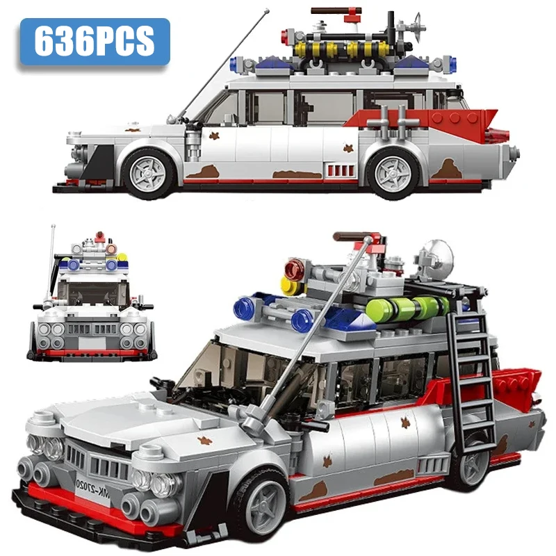 City Technical Sports Super Speed Racing Car Building Blocks MOC Mini Movie Vehicle Assembly Bricks Toys For Kid Adult Gifts