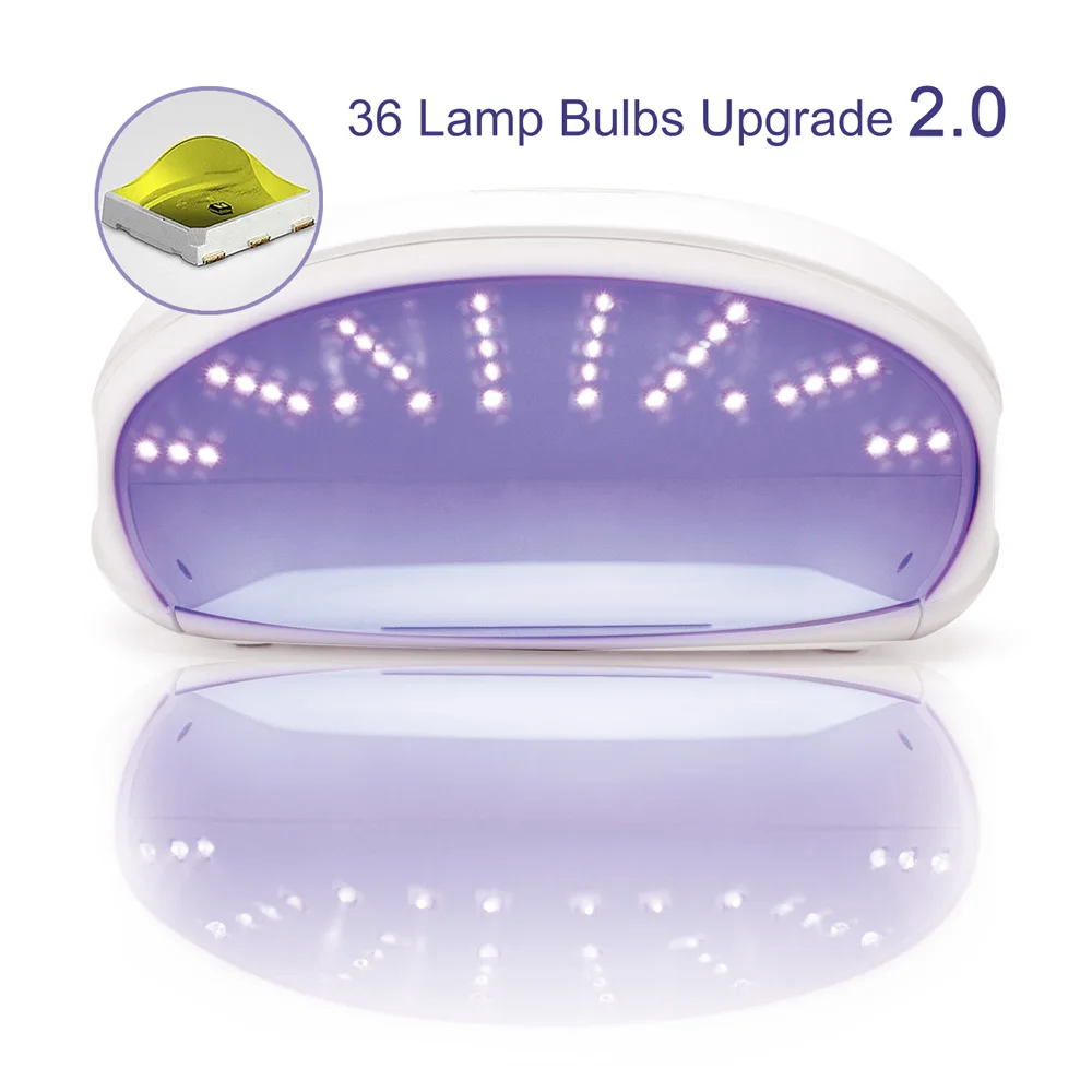 CANNI 32091 #   48W UV LED-nagellamp - Automatische sensor gellak uithardingslicht, professionele nageldroger voor salon en thuisgebruik