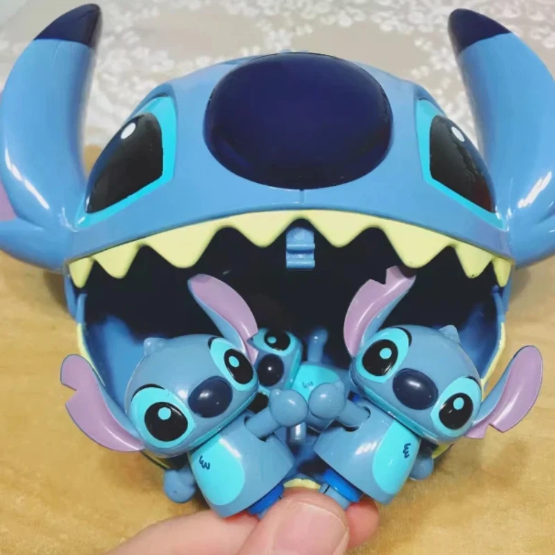 

Новая декоративная банка для хранения в стиле Стич, банка для конфет, игрушка-украшение, настольный декор, практичный коллекционный предмет, праздничные сюрприз-подарки