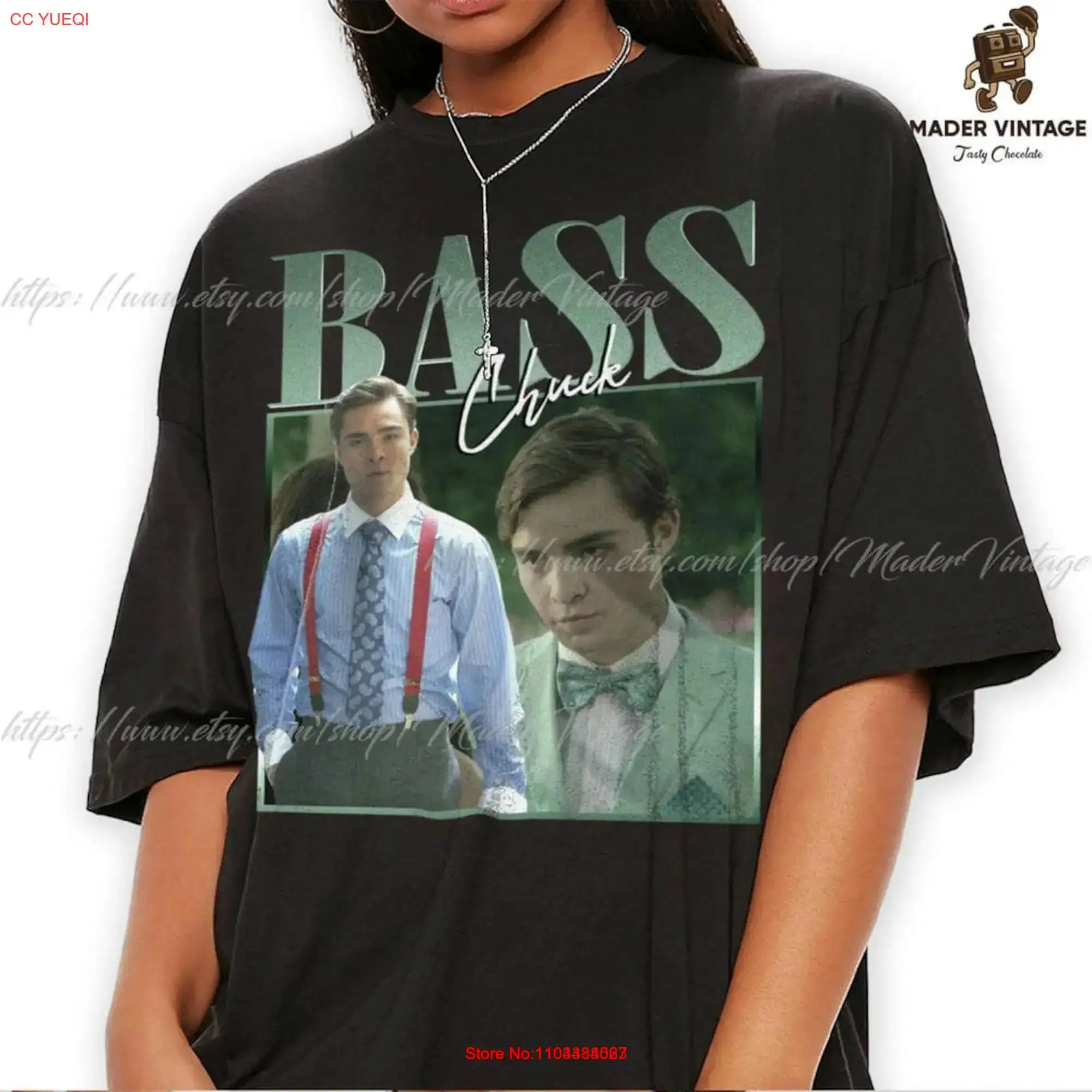 Chuck Bass Vintage T Shirt Gossip Girl SweaT