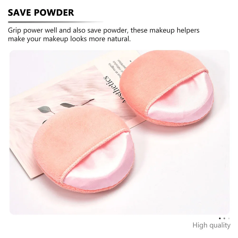 

10Pcs Beauty Puff High Class Material Safe to Use Evenly Apply Face Powder for Women Girls Puff Makeup Pad Girl Makeup Tool