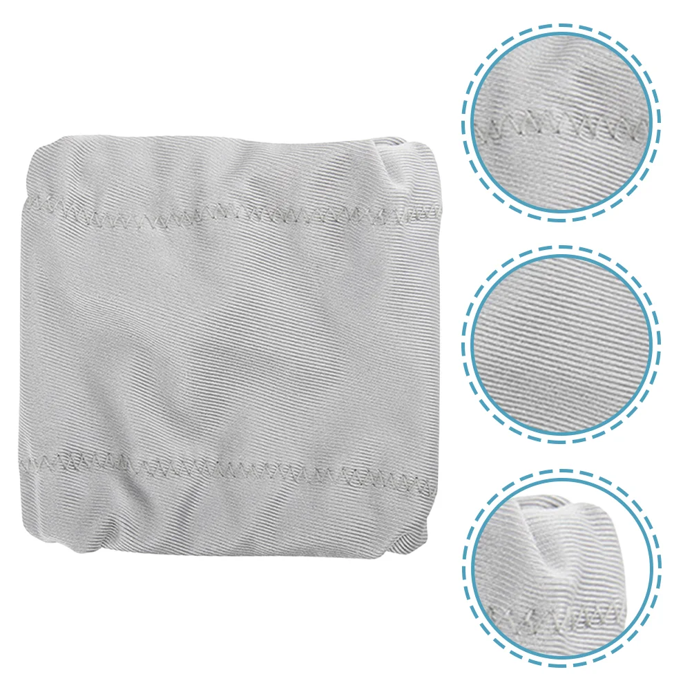 

Radio Speaker Cover Outdoor with Elastic Band Soundbar Light Grey Fabric Protective Case