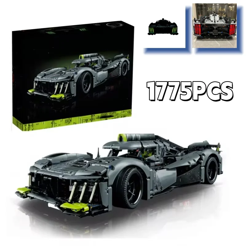 New Super Car Blocks 1700+PCS 42156 Super Racing Car Building Toy For Children Compatible Hybrid Hypercar Model Kids Adult Gifts