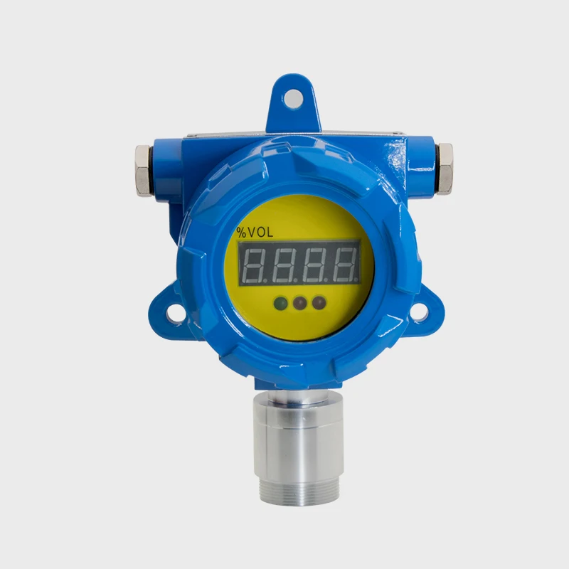 Wall Mounted Refrigerant Gas Leak Detector Fixed O3 Ozone Gas Sensor Detector