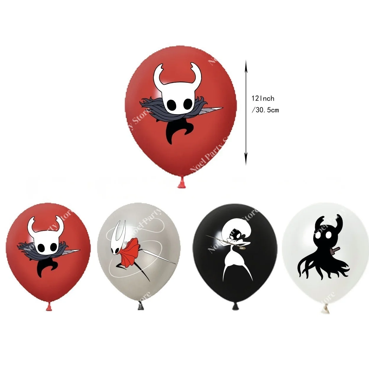 Hollow Knight Thema Hornet Der Ritter Zote der Mächtige Geburtstagsparty Deko Happy Birthday Banner Ballons Tortendekoration – Detail 6